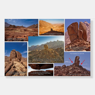 Rock of Horeb Photo Collage Poster