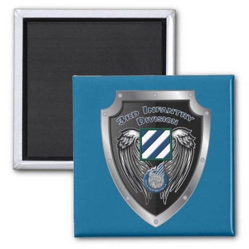 Rock of the Marne 3rd Infantry Division Magnet