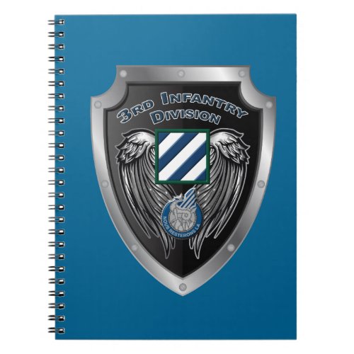 Rock of the Marne 3rd Infantry Division Notebook