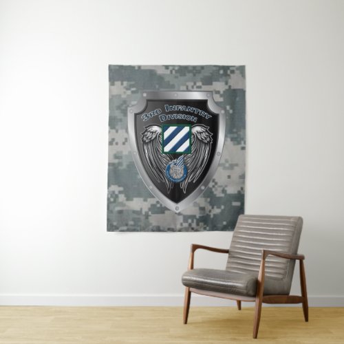 Rock of the Marne 3rd Infantry Division Tapestry
