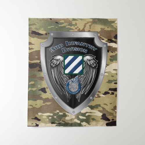 Rock of the Marne 3rd Infantry Division Tapestry