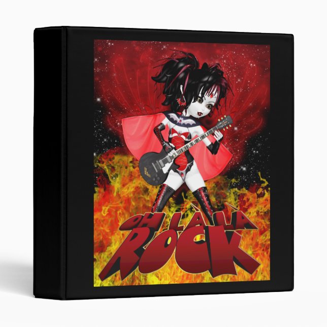 Rock - Oh La La - Gothic Rock Vampire Binder (Front/Spine)