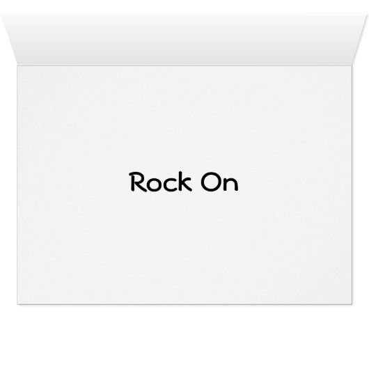 Rock On (Inside Horizontal (Bottom))