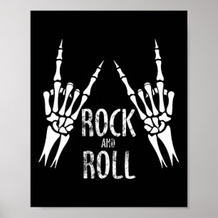 Rock On Band Tees For Women Rock And Roll s For Me Poster