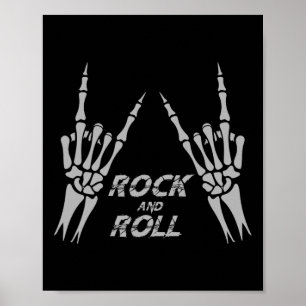 Rock On Bynd Tees For Women Rock And Roll S For Me Poster