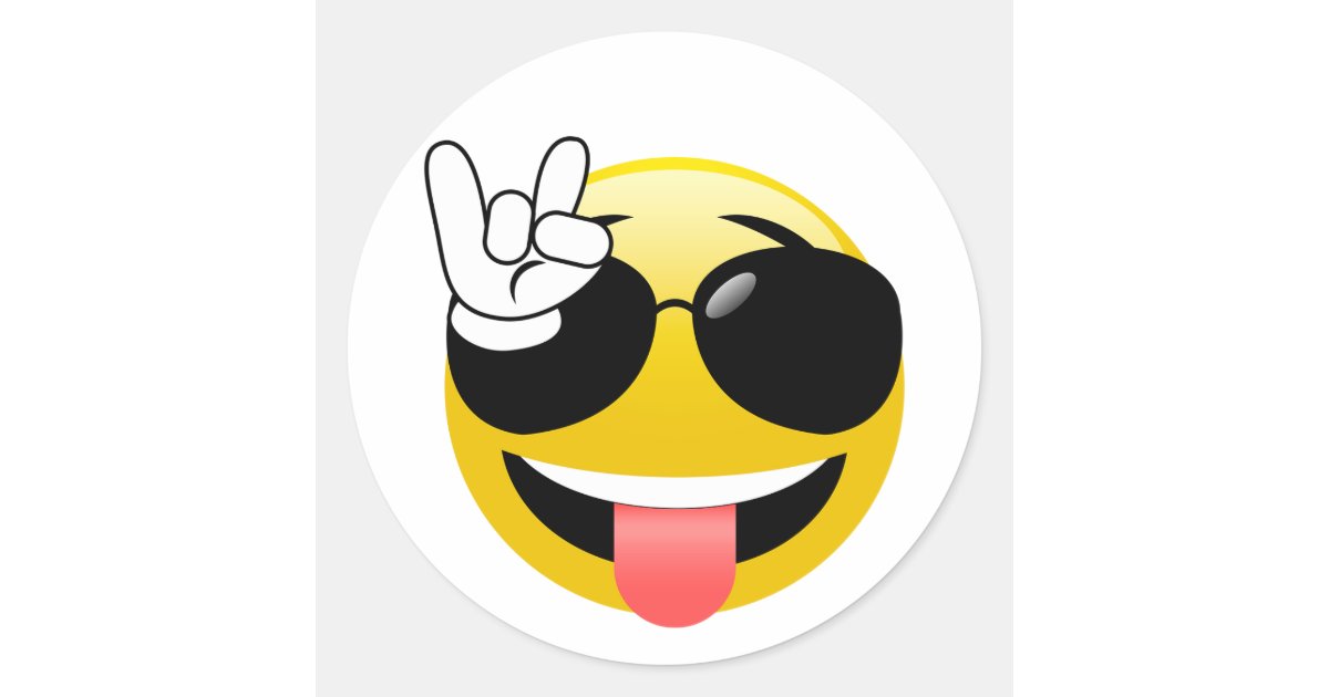 Rock On Emoji Stickers