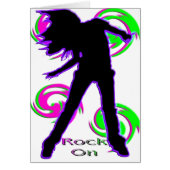 Rock On Girl T-Shirts & Gifts (Front)