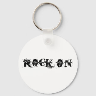 Rock On Keychain