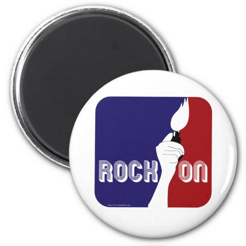 Rock On Logo Magnet