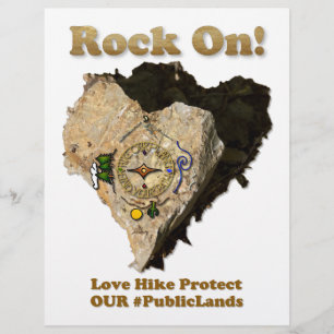 ROCK ON! Love Hike Protect Our Public Lands
