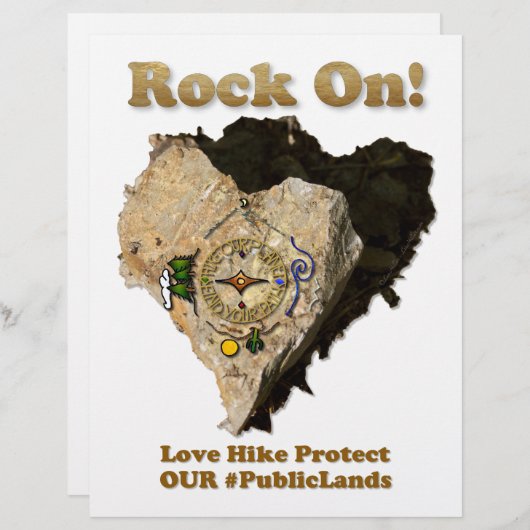 ROCK ON! Love Hike Protect Our Public Lands (Front/Back)