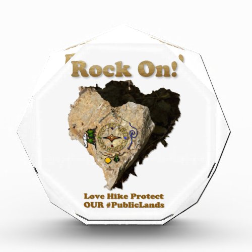 ROCK ON Love Hike Protect Our Public Lands Award