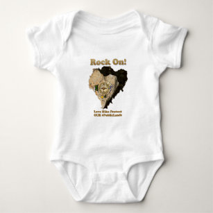 ROCK ON! Love Hike Protect Our Public Lands Baby Bodysuit