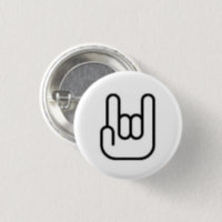 You Rock Pinback Button, Zazzle