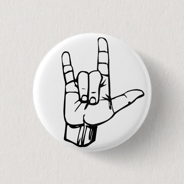 Rock On! Pinback Button (Front)