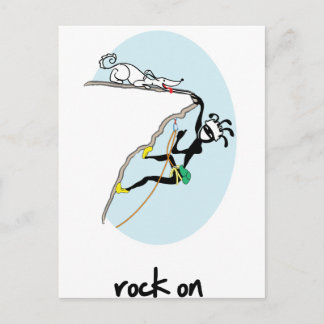 "Rock On!" Postcard