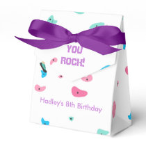 Rock on Rock Climbing Birthday Party Favor Box