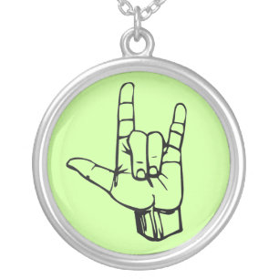 Rock On! Silver Plated Necklace