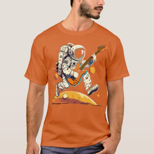 Rock on Space T_Shirt