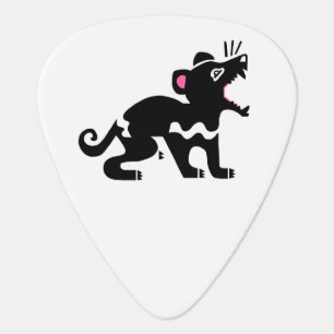 Rock on! - Tasmanian devil - Animal activist - Guitar Pick
