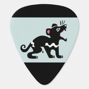 Rock on - TASMANIAN DEVIL - Aussie wildlife - Guitar Pick
