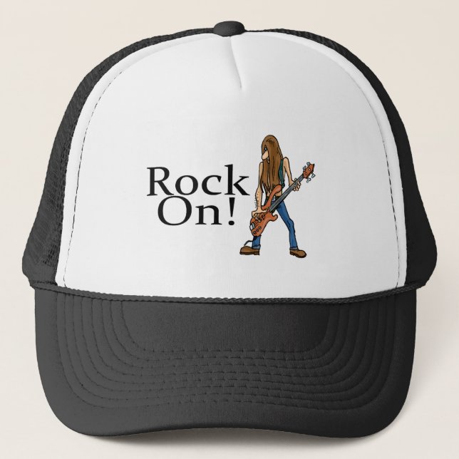 Rock On Trucker Hat (Front)