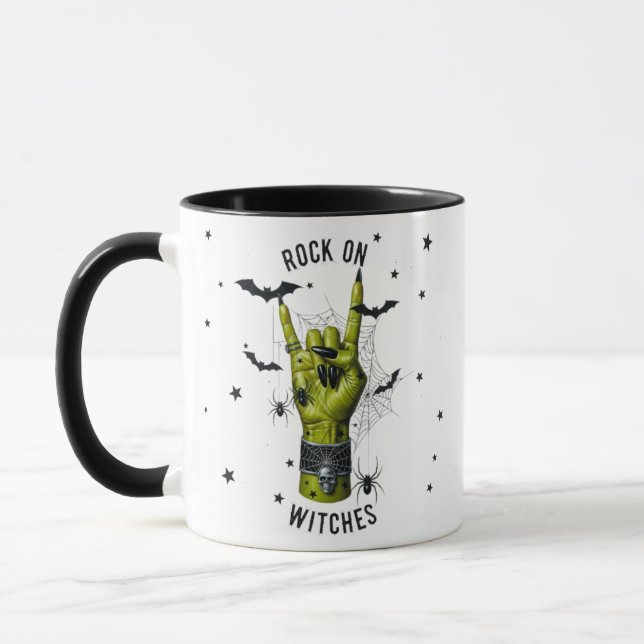 Rock On Witches Mug (Left)