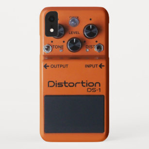 Rock Orange Distortion Pedal iPhone XR Case