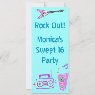 Rock Out Invitation