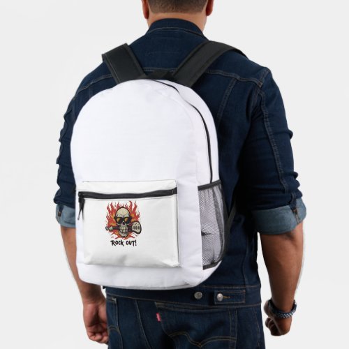  Rock Out with the Smart Shopes bagpack Printed Backpack