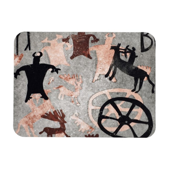 Rock Painting 1994 Magnet (Horizontal)