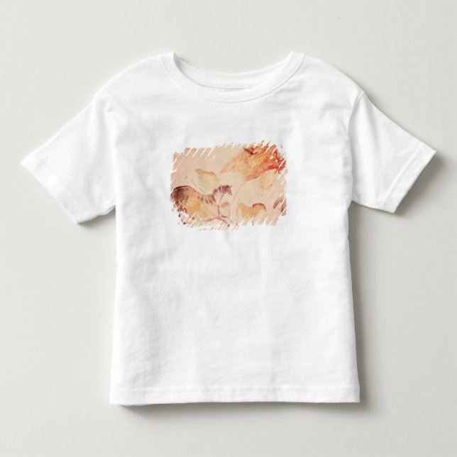 Rock painting of horses, c.17000 BC Toddler T-shirt (Front)
