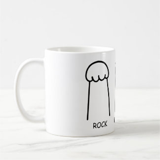 Rock, Paper, Scissors Coffee Mug