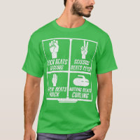 Rock Paper Scissors Curling Funny Curler 2