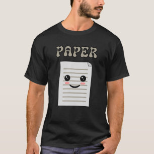 Rock Paper Scissors Easy Halloween Matching Group  T-Shirt