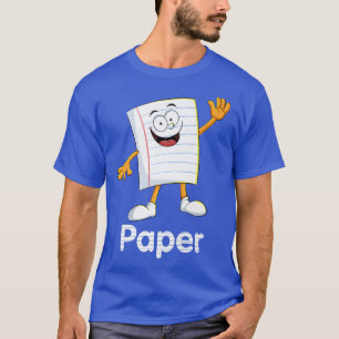 Rock Paper Scissors Funny Group Halloween Costumes T-Shirt