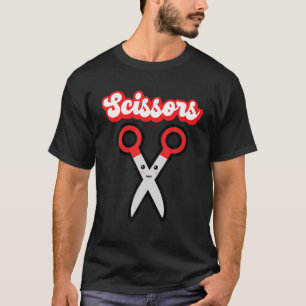 Rock Paper Scissors Funny Halloween Matching Group T-Shirt