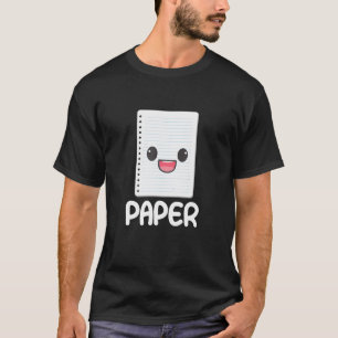 Rock Paper Scissors Group Halloween Costume Paper T-Shirt