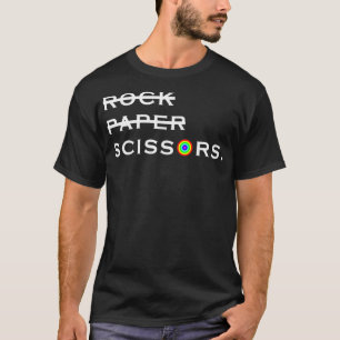 Rock Paper Scissors Lesbian LGBT International Les T-Shirt