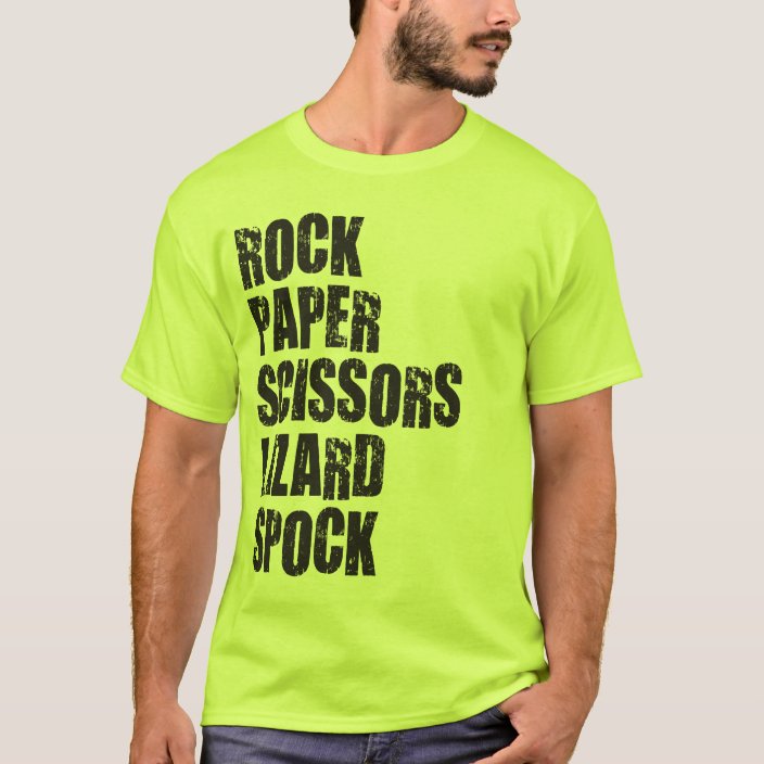 rock paper scissors lizard spock shirt