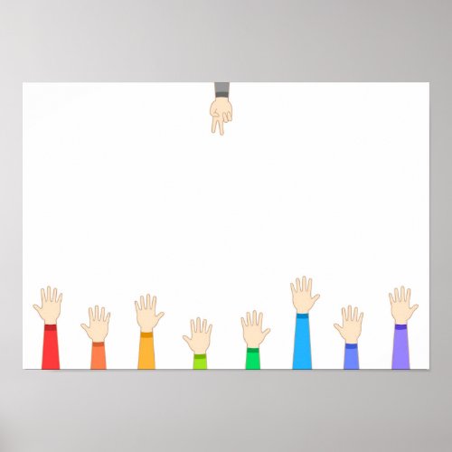 Rock-paper-scissors. Poster