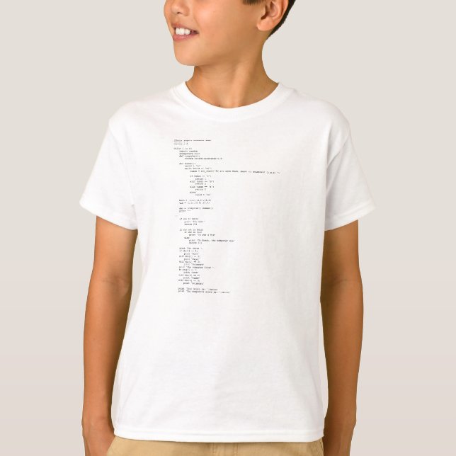 Rock Paper Scissors, Python Programming T-Shirt (Front)