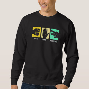 Rock Paper Scissors Sweatshirt