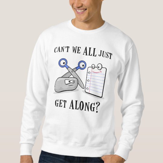 Rock-Paper-Scissors Sweatshirt
