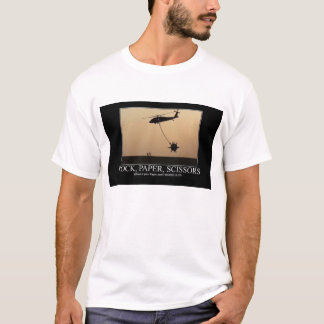 Rock Paper Scissors: Where is your paper now??? T-Shirt