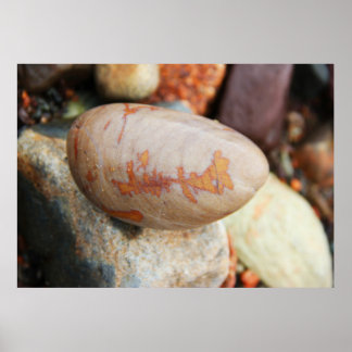 Rock Pattern - Fundy Coast Poster