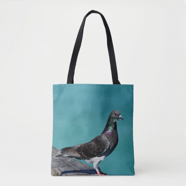 Rock Pigeon Tote Bag (Front)