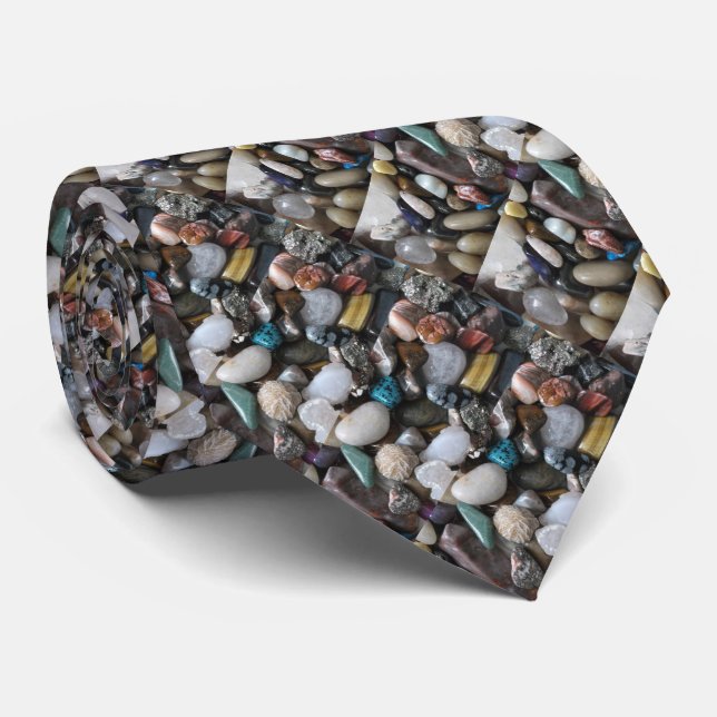 Rock Pile Two Neck Tie (Rolled)
