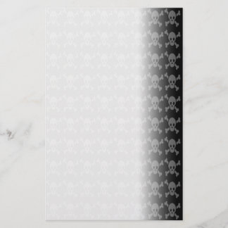 Rock Pirate Horror Skulls Stationery