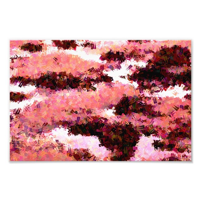 ROCK POOLS ON THE BEACH PHOTO PRINT (Front)